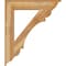 Ekena Millwork Olympic Traditional Rough Sawn Bracket, Western Red Cedar, 6"W x 36"D x 42"H BKT06X36X42OLY01RWR - alternate 3
